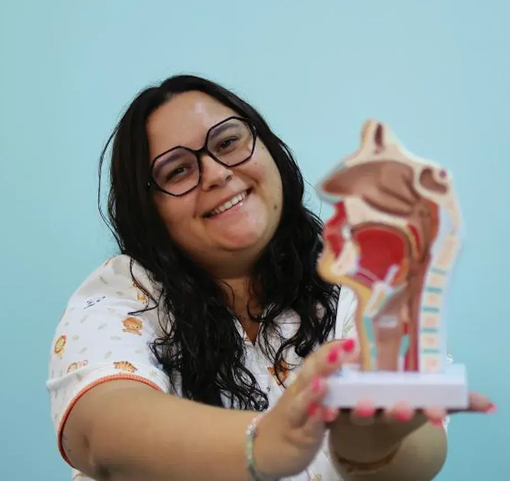 Beatriz Conceição, speech and language therapist and Caju clinical advisor